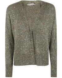 D.exterior - Cardigan mit Pailletten - Lyst