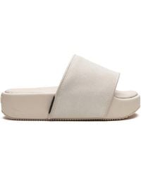 Y-3 - Leather Slides - Lyst