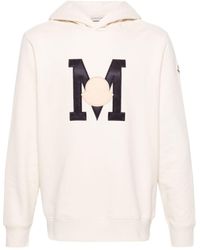 Moncler - Logo-patch Cotton Hoodie - Lyst