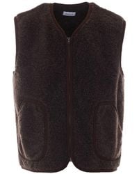 AMISH - Yellowstone Zip-Up Vest - Lyst