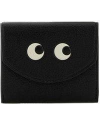 Anya Hindmarch - Grained-Leather Eyes Wallet - Lyst