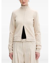 adidas - Soft Luz Logo-Patch Zip-Up Sweatshirt - Lyst