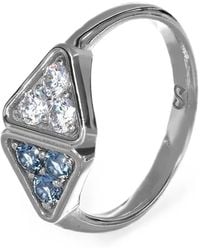 Desmo - Anillo Infinity Con Circonita Cúbica - Lyst