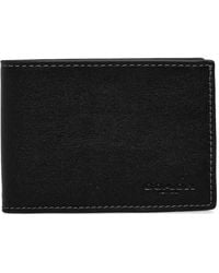 COACH - Portafoglio Bi-Fold - Lyst