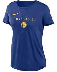 Nike - Nba Golden State Warriors "Just Do It" Dri-Fit T-Shirt - Lyst
