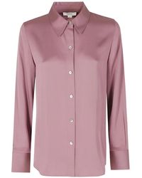 Vince - Slim-Fit Silk Shirt - Lyst