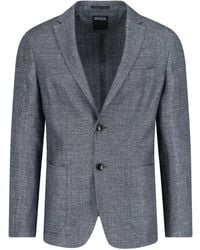 ZEGNA - シングルジャケット - Lyst
