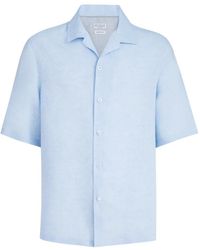 Brunello Cucinelli - Linen Shirt - Lyst