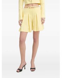 Fracomina - Pleated Shorts - Lyst