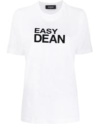 DSquared² - Cotton T-shirt - Lyst
