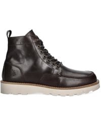Fly London - Lace-Up Lug-Sole Boots - Lyst