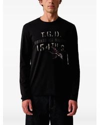 Aeronautica Militare - Graphic-Print Long-Sleeve T-Shirt - Lyst