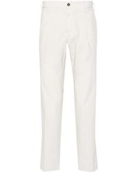 Dell'Oglio - Mid-Rise Tapered Chinos - Lyst