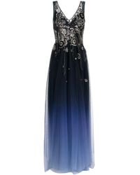 Saiid Kobeisy - Gradient-effect Beaded Tulle Gown - Lyst