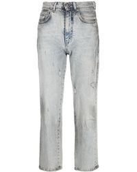 John Richmond - Cropped Jeans - Lyst