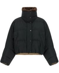 Brunello Cucinelli - Cropped Down Jacket - Lyst