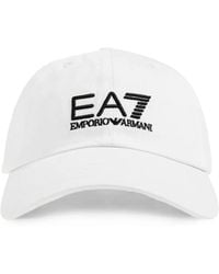 EA7 - Casquette À Logo Brodé - Lyst