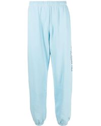 Sporty & Rich - Logo-Print Cotton Track Pants - Lyst