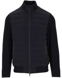 Emporio Armani - Quilted Down Jacket - Lyst