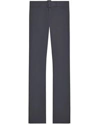 Courreges - Buckle-Detail Jersey Trousers - Lyst