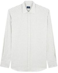 Paul & Shark - Check-Pattern Cotton Shirt - Lyst