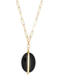 Isabel Marant - Collar con colgante con detalle de piedra - Lyst
