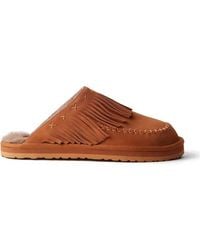 Free People - Fringe Mules - Lyst