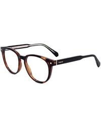 Polaroid - Lunettes De Vue Rondes À Effet Écailles De Tortue - Lyst