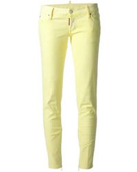 DSquared² - Skinny Jeans Met Rits - Lyst