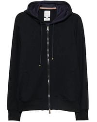 Paul Smith - Zip-Up Drawstring Hoodie - Lyst