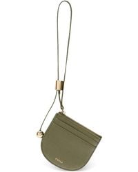 Furla - Small Laura Sfera Leather Card Holder - Lyst