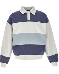 Axel Arigato - Anchor Striped Polo Shirt - Lyst