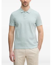 Joop! - Textured Short-Sleeve Polo Shirt - Lyst