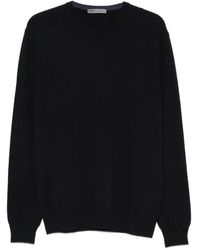 Corneliani - Crew Neck Long-Sleeve Sweater - Lyst
