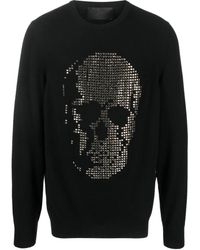 Philipp Plein - Sudadera con aplique de calavera - Lyst