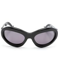 MEDEA - Smack Oval-frame Sunglasses - Lyst
