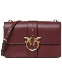 Pinko - Sac À Bandoulière À Motif Love Birds En Cuir - Lyst