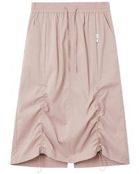 Izzue - Drawstring Ruched Skirt - Lyst