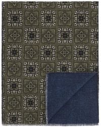 BOGGI - Scarf With Floral-Pattern Print - Lyst