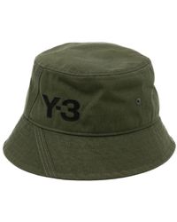 Y-3 - Sombrero de pescador con logo estampado - Lyst