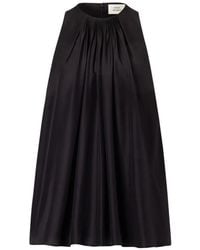 Loulou de Saison - Liao Flaring Gathered Blouse - Lyst