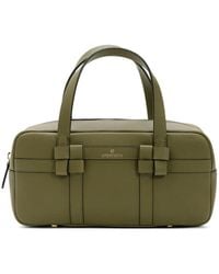 La Portegna - Bibi Knotted Leather Tote Bag - Lyst