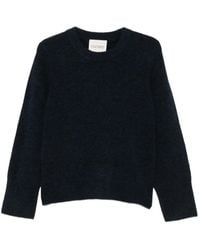 Closed - Crew-Neck Knitted Sweater - Lyst