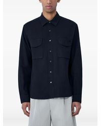 MOOS STUDIO - Chest-Pockets Shirt - Lyst