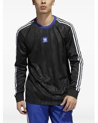 adidas - Originals Dodson Three-Stripe Sweatshirt - Lyst