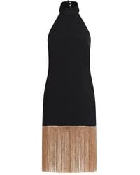 ‎Taller Marmo - Berlin Halterneck Fringed Mini Dress - Lyst