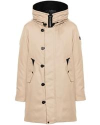 Peuterey - Parka Mit Logo-Patch - Lyst