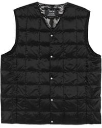 Taion - Chaleco Acolchado Con Botones - Lyst