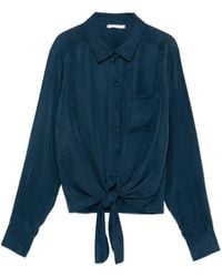 Patrizia Pepe - Bow-Detail Shirt - Lyst