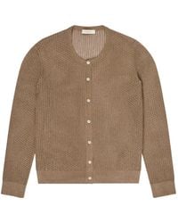 Zanone - Open-Knit Cardigan - Lyst